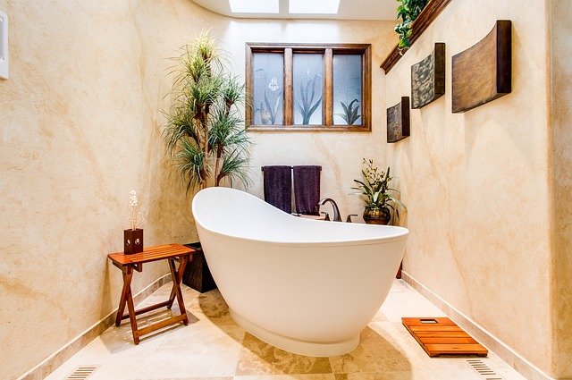 Bathroom with Carve Out Niche