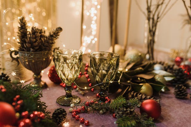 Wreath Made from Ornaments