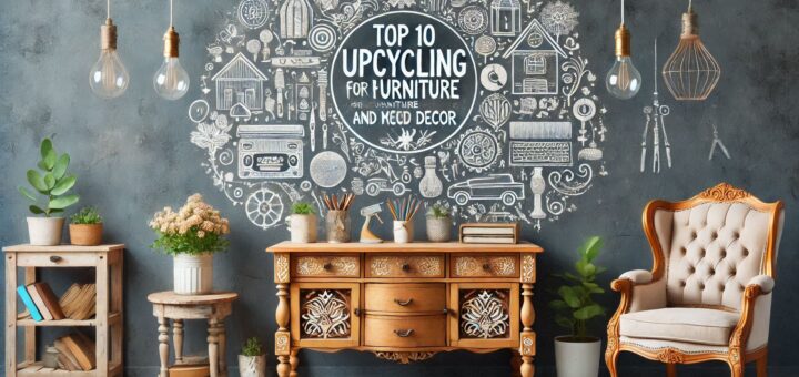 Upcycling Ideas for Furniture and Home Decor